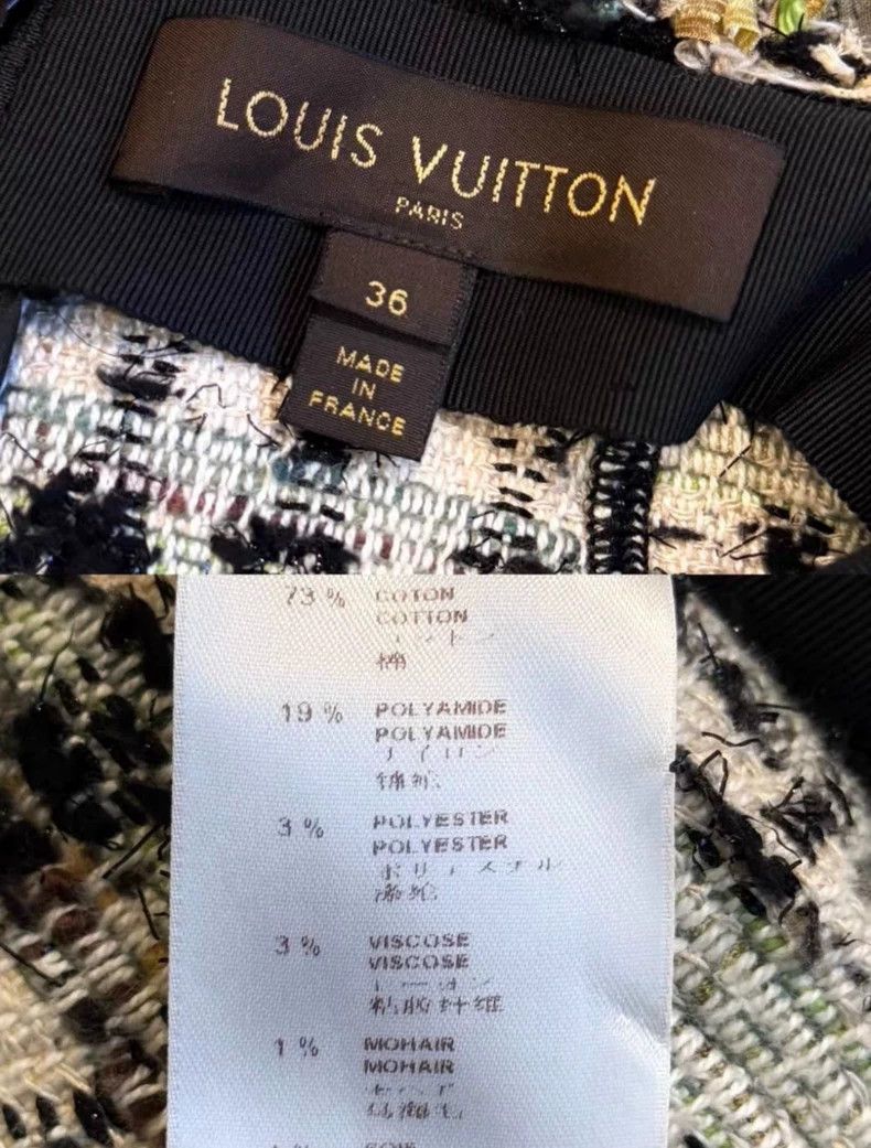 Louis Vuitton Louis vuitton Medieval tweed skirt Size 35" - 9 Thumbnail
