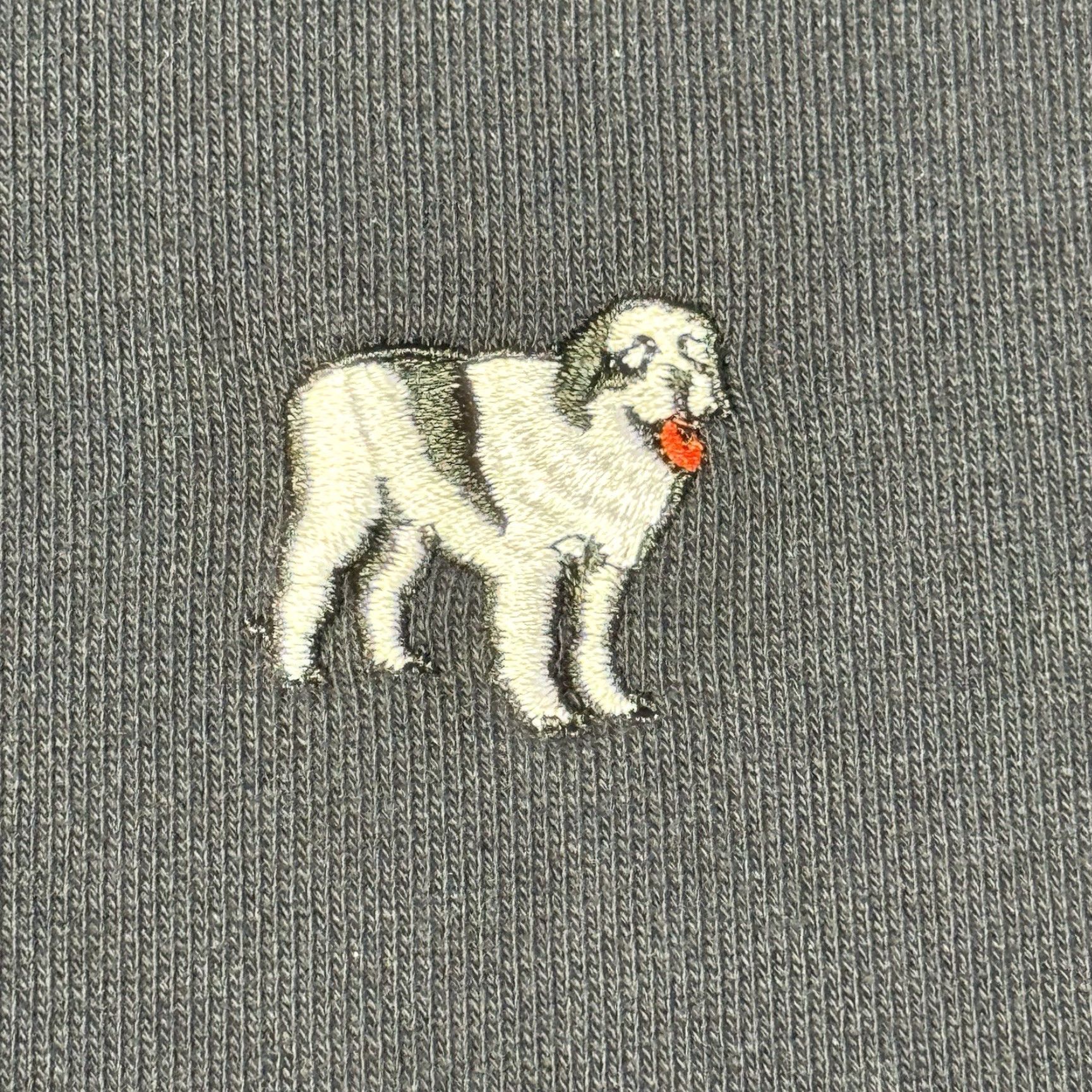 Big Dogs VINTAGE Big Dogs Sweatshirt Navy Blue 5XL Crewneck Pullover Embroidered Dog Mens Big & Tall Power 90s Size US XXL / EU 58 / 5 - 6 Thumbnail