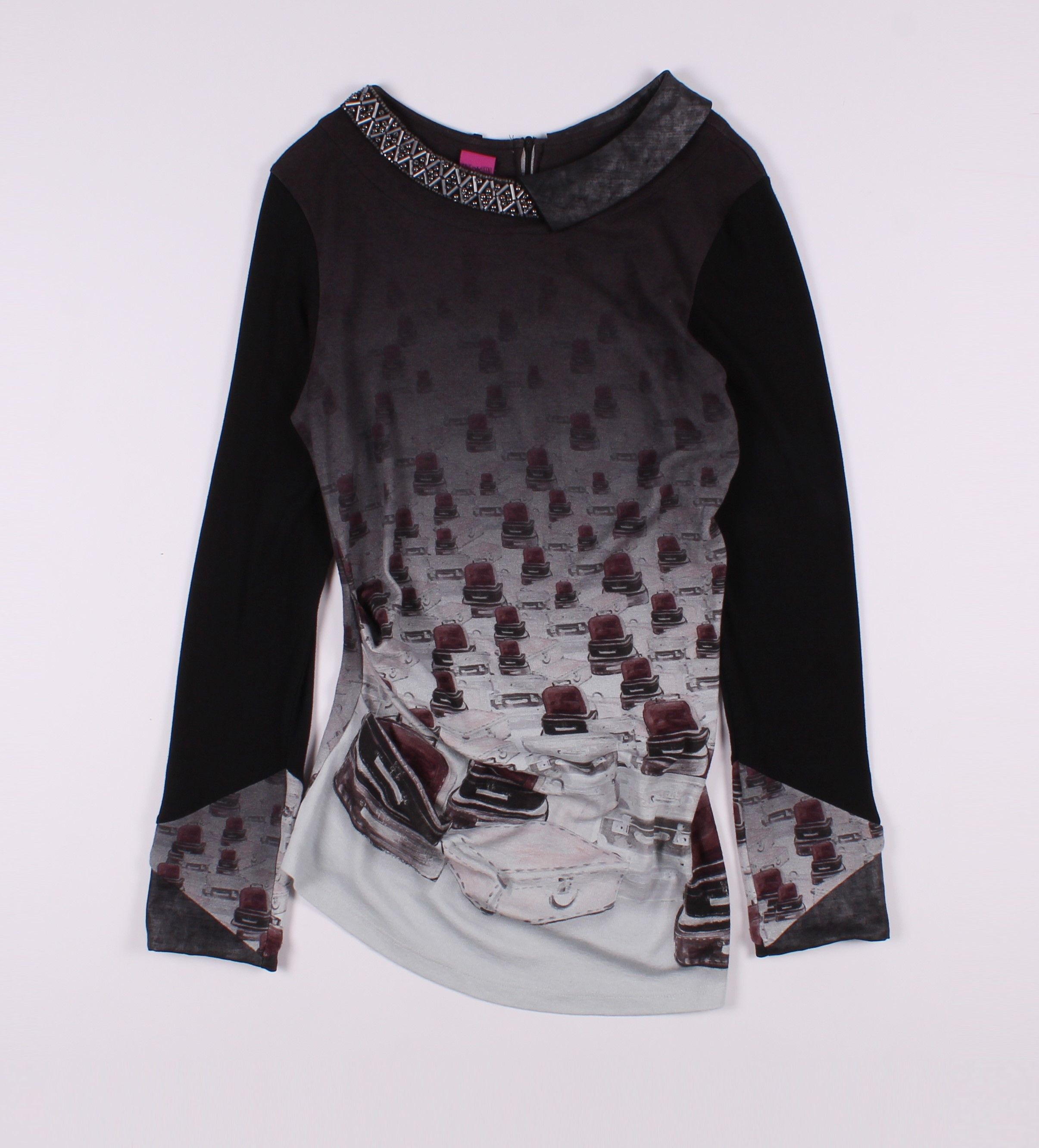 Vintage Vintage Save the Queen Y2K Grunge Long Sleeve Top Jump Size S / US 4 / IT 40 - 4 Thumbnail
