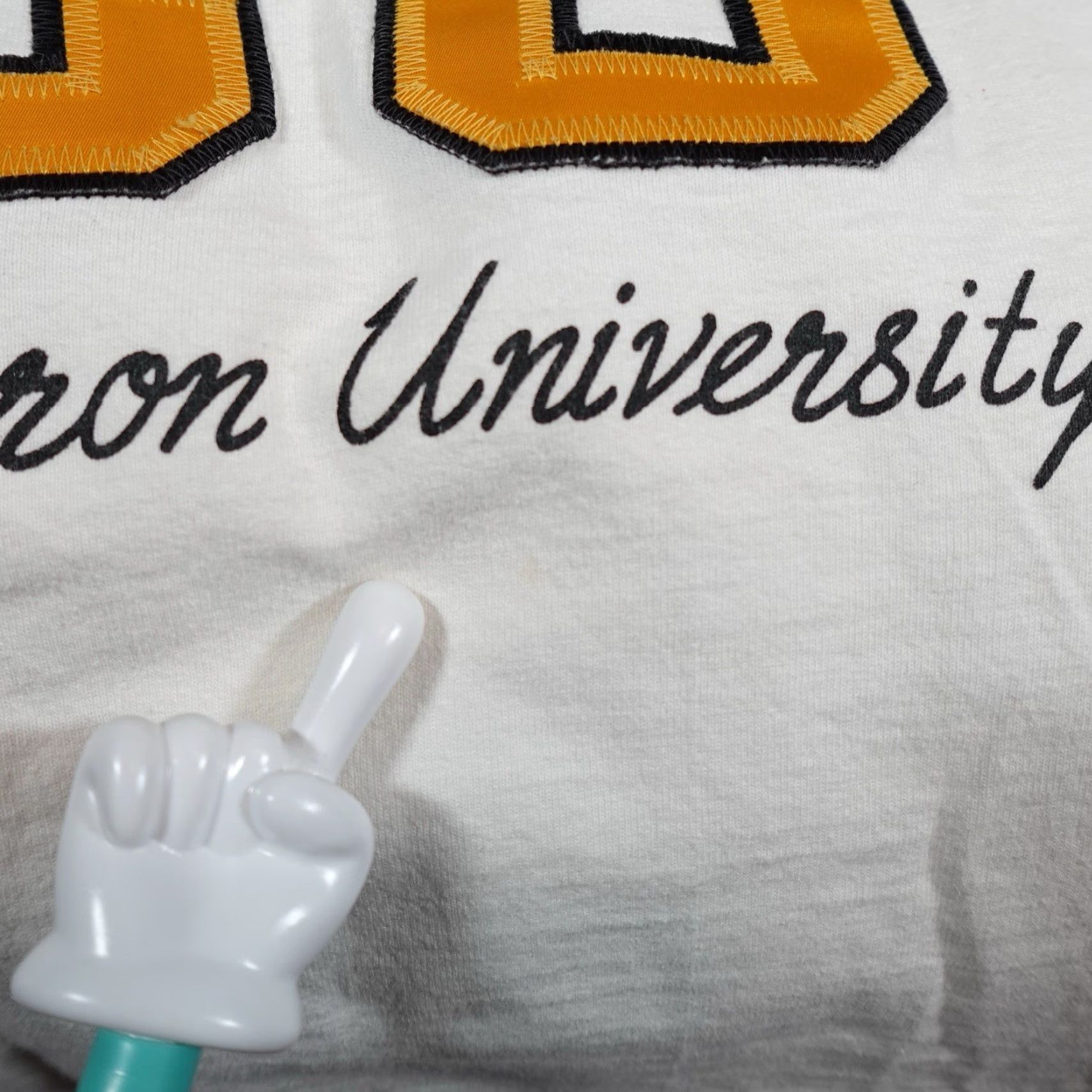 Vintage VINTAGE Artex Cameron University Embroidered T-Shirt Mens S White 70s 80s Size US S / EU 44-46 / 1 - 6 Thumbnail