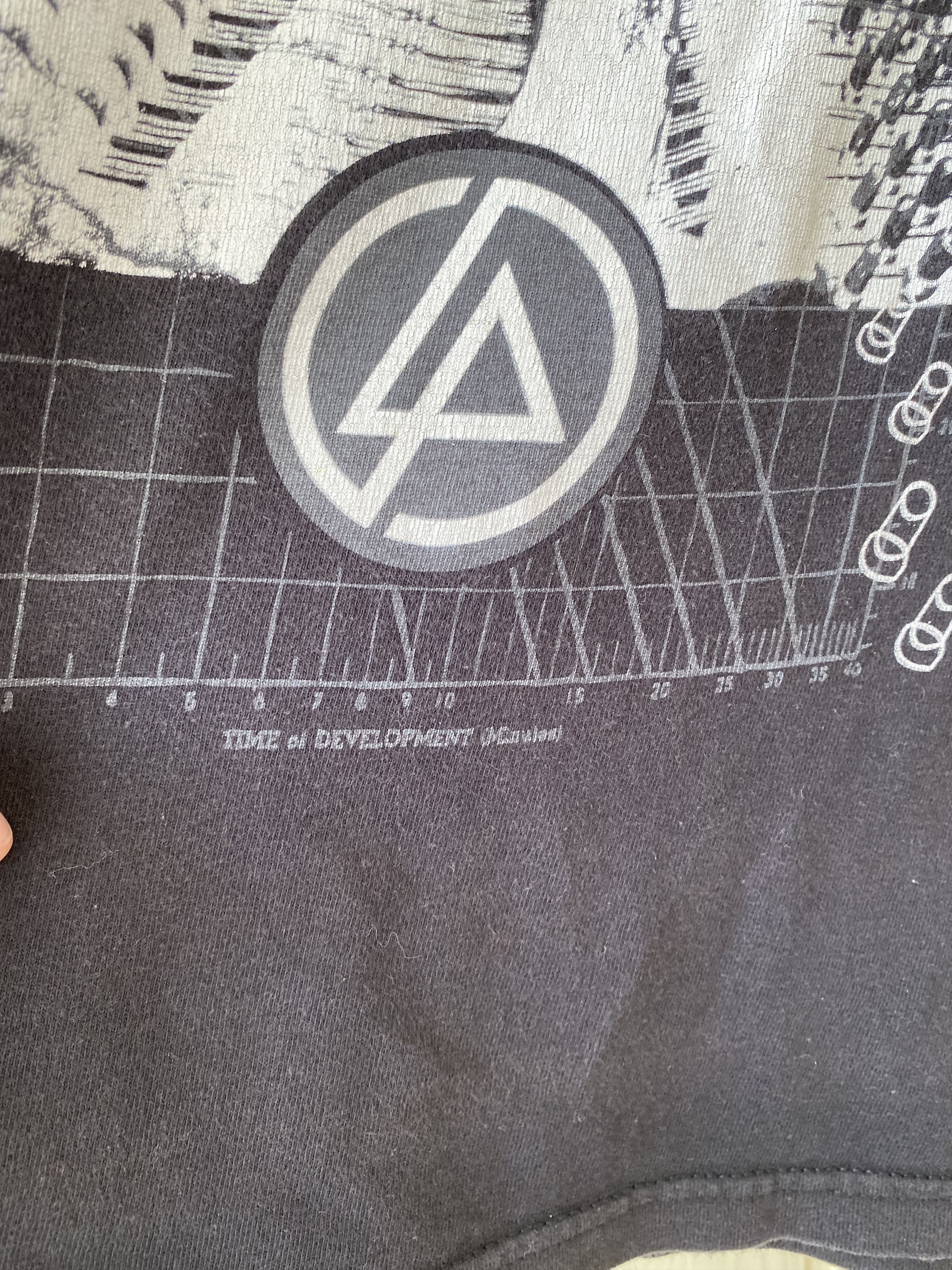 Band Tees × Vintage Vintage 2000s Linkin Park time of development t-shirt Size US S / EU 44-46 / 1 - 4 Thumbnail