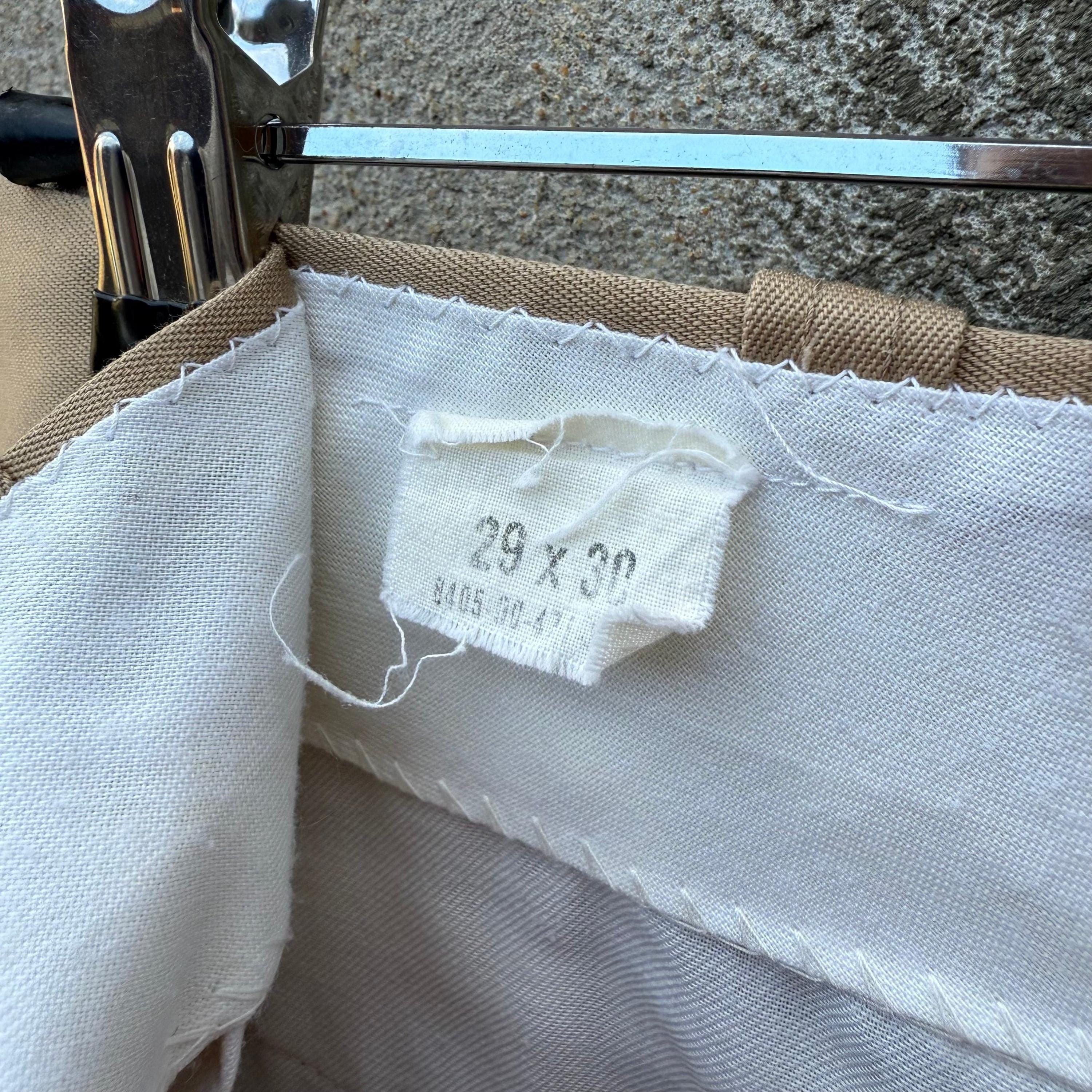 Vintage 70's US Military Khaki Chino Pants Size US 27 - 6 Thumbnail