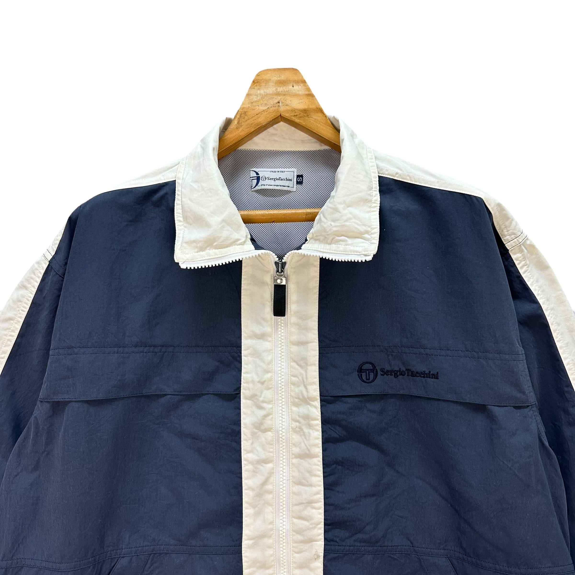 Sergio Tacchini SERGIO TACCHINI Embroidered Logo Nylon Jacket #A4-0092 Size US S / EU 44-46 / 1 - 2 Thumbnail