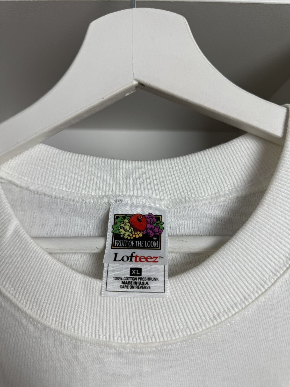 Fruit Of The Loom × Vintage Vintage 90s fruit of the loom made in usa printed t-shirt XL Size US XL / EU 56 / 4 - 3 Thumbnail