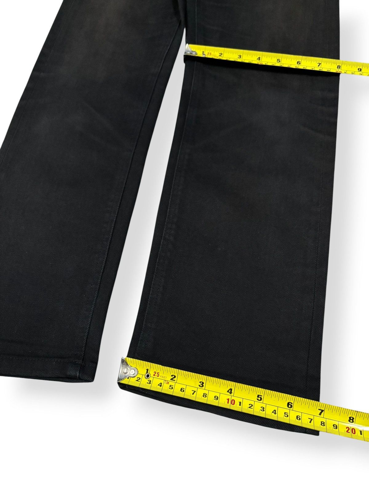 Jil Sander × Uniqlo Jil Sander x Uniqlo Selvedge Black Denim Jeans Size US 30 / EU 46 - 16 Thumbnail