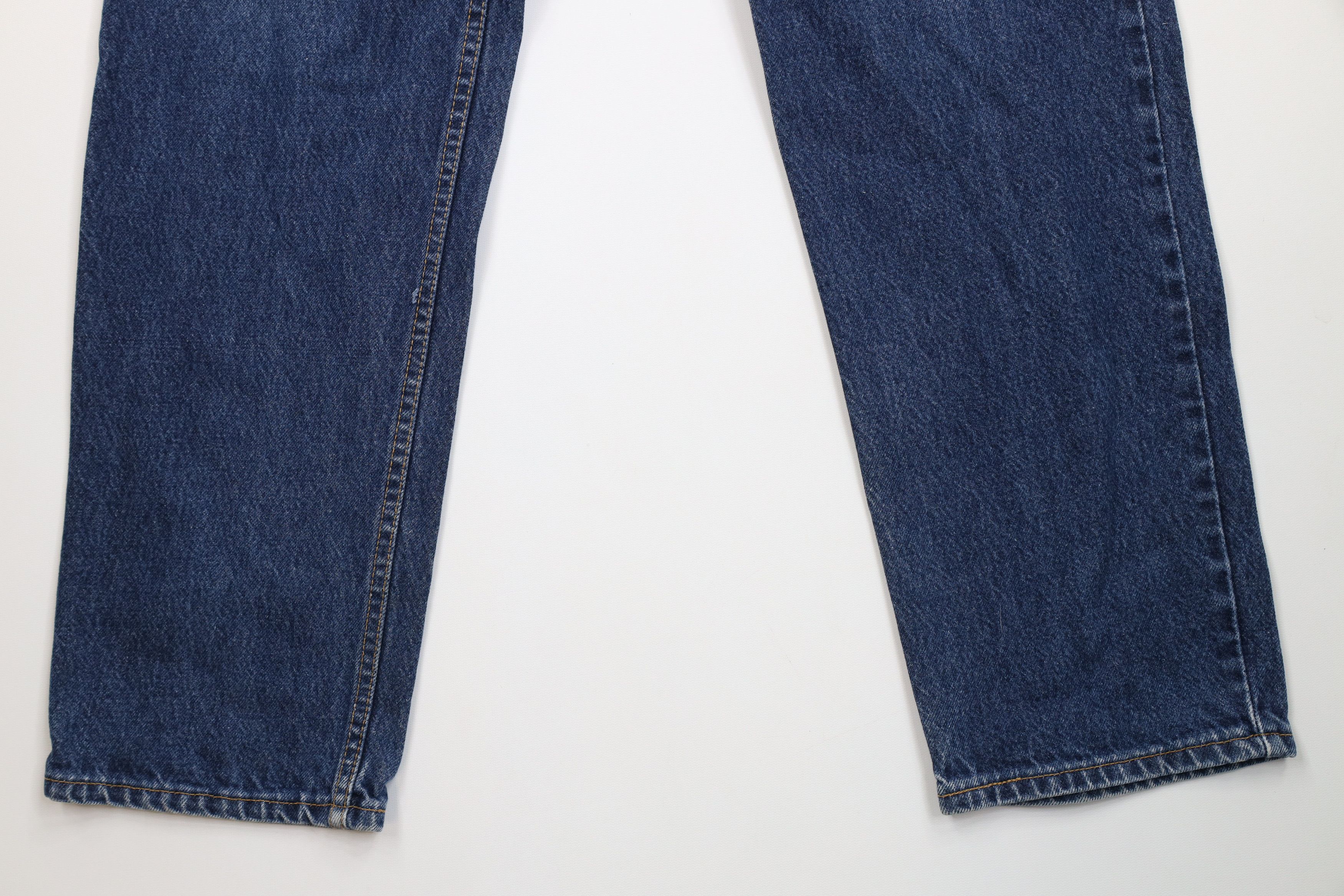 Levi's Vintage Y2K 2002 Levis 550 Relaxed Fit Denim Jeans Blue USA Size US 34 / EU 50 - 5 Thumbnail