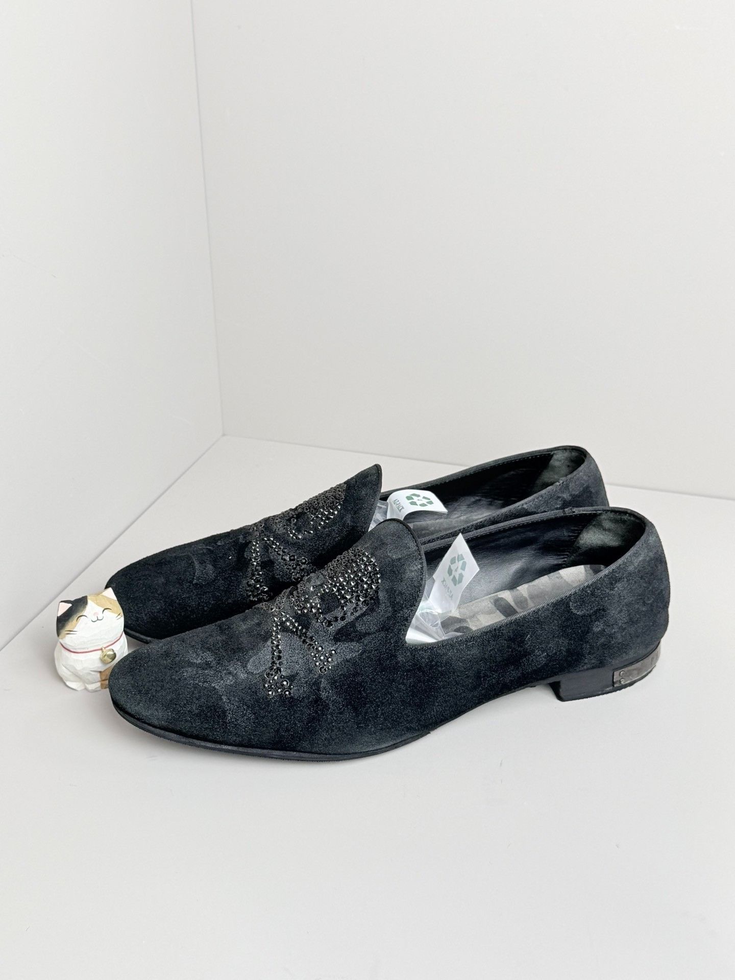 Philipp Plein Philipp Plein Black Lowtop Sneakers 9 Men Size US 9 / EU 42 - 1 Thumbnail