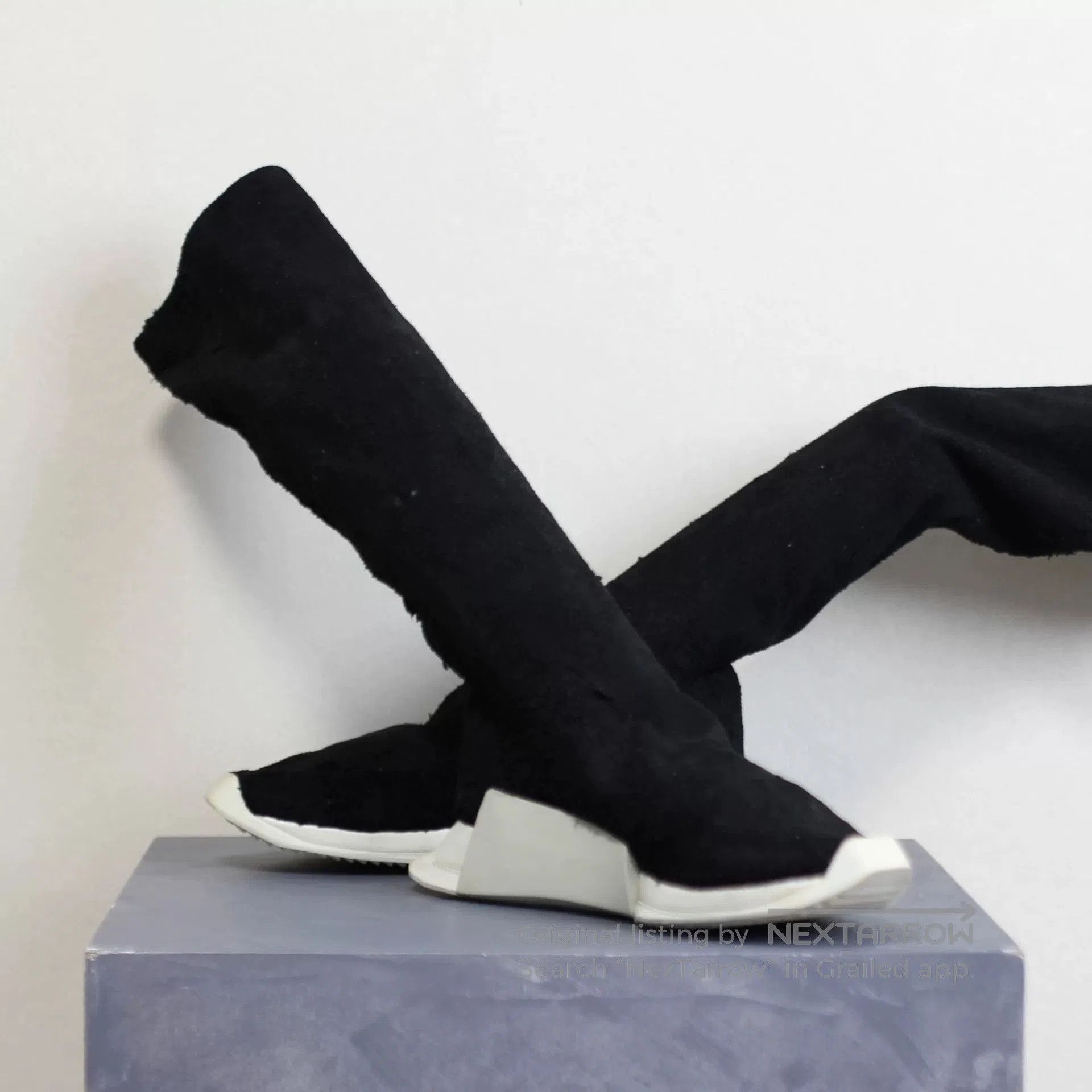 Rick Owens Rick Owens x adidas Suede Tank Boot. Size US 8 / EU 41 - 3 Thumbnail