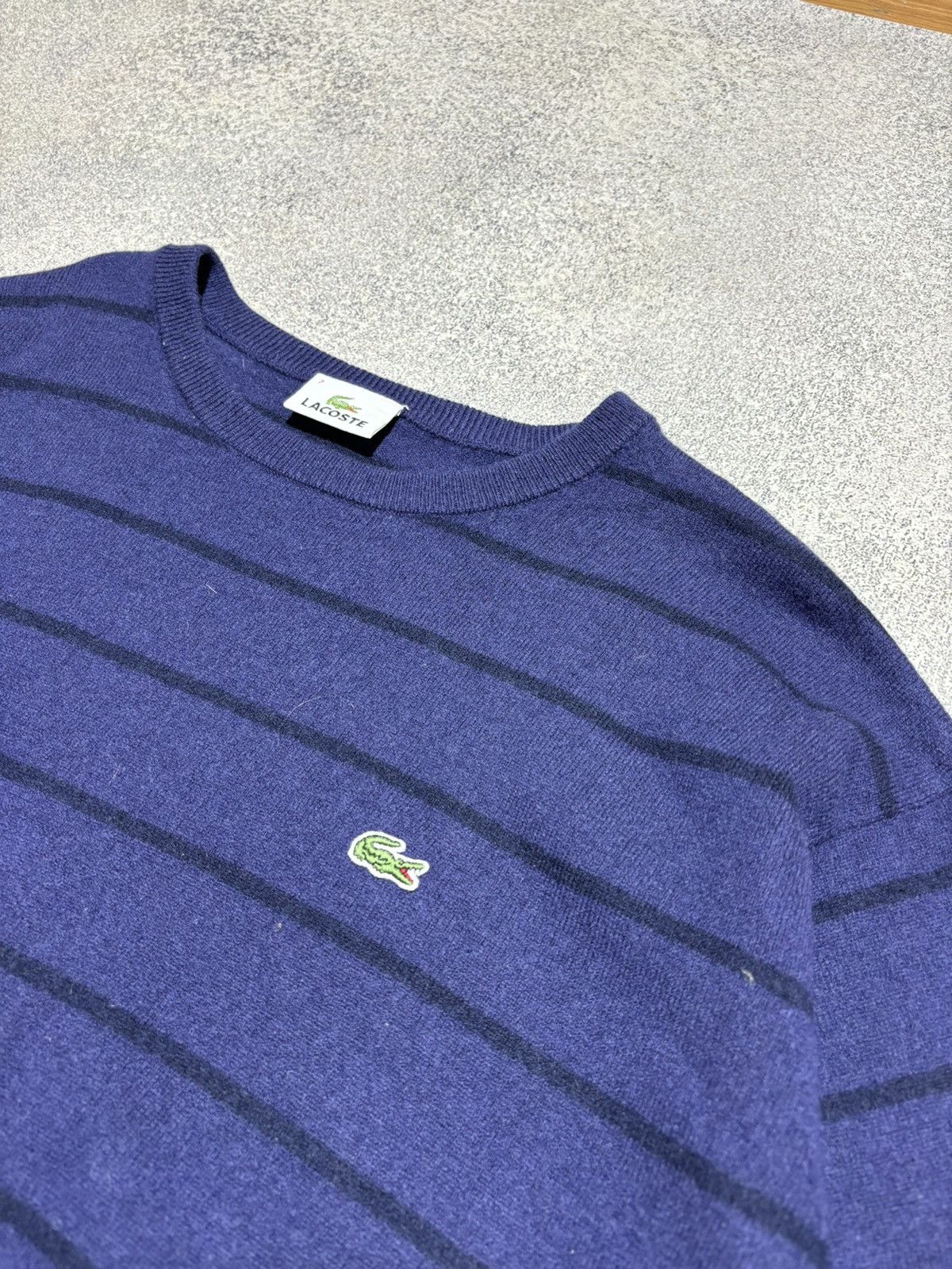 Lacoste Lacoste Vintage Knitted Wool Sweater Japan Y2K Size US L / EU 52-54 / 3 - 7 Thumbnail