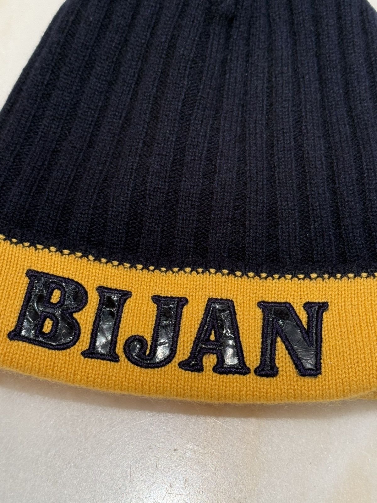 BIJAN Bijan cashmere reversible beanie Size ONE SIZE - 3 Thumbnail