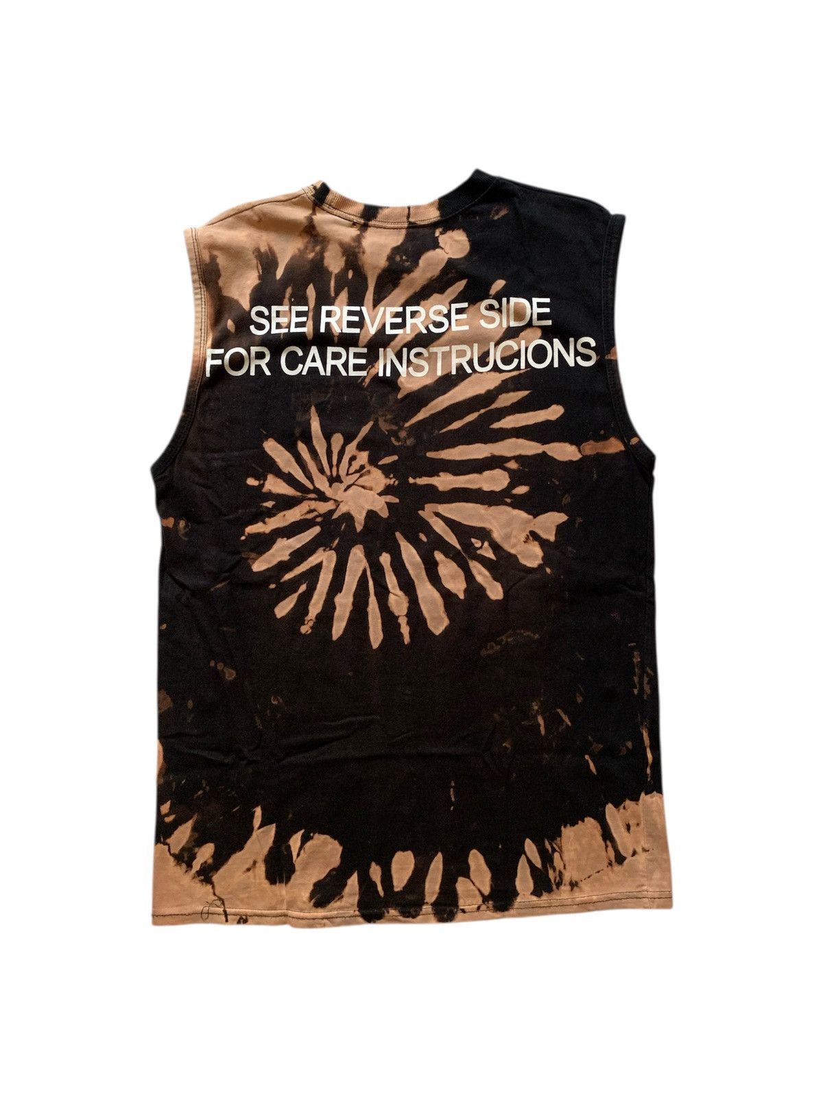 Jeremy Scott Jeremy Scott Wash Instruction Bleach Sleeveless Size US S / EU 44-46 / 1 - 2 Thumbnail