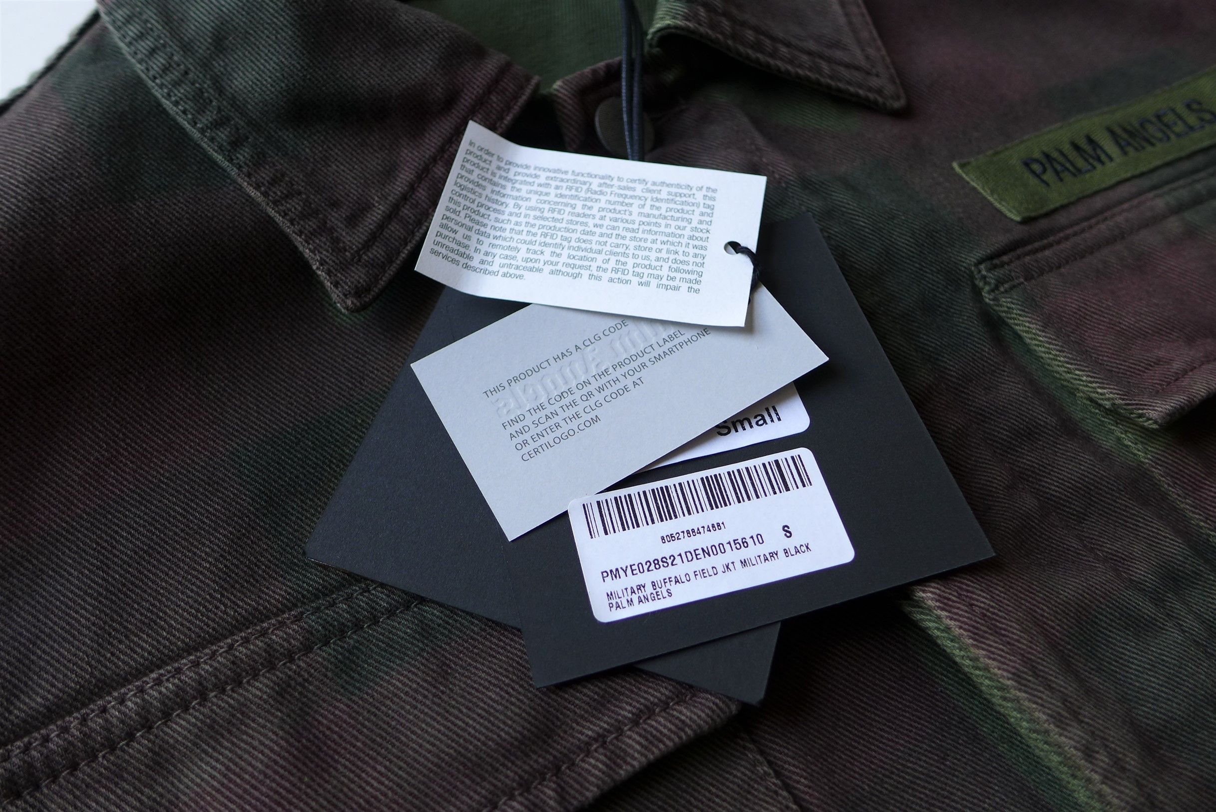 Palm Angels Palm Angels Oversized Military Buffalo Field Jacket Size US S / EU 44-46 / 1 - 10 Thumbnail