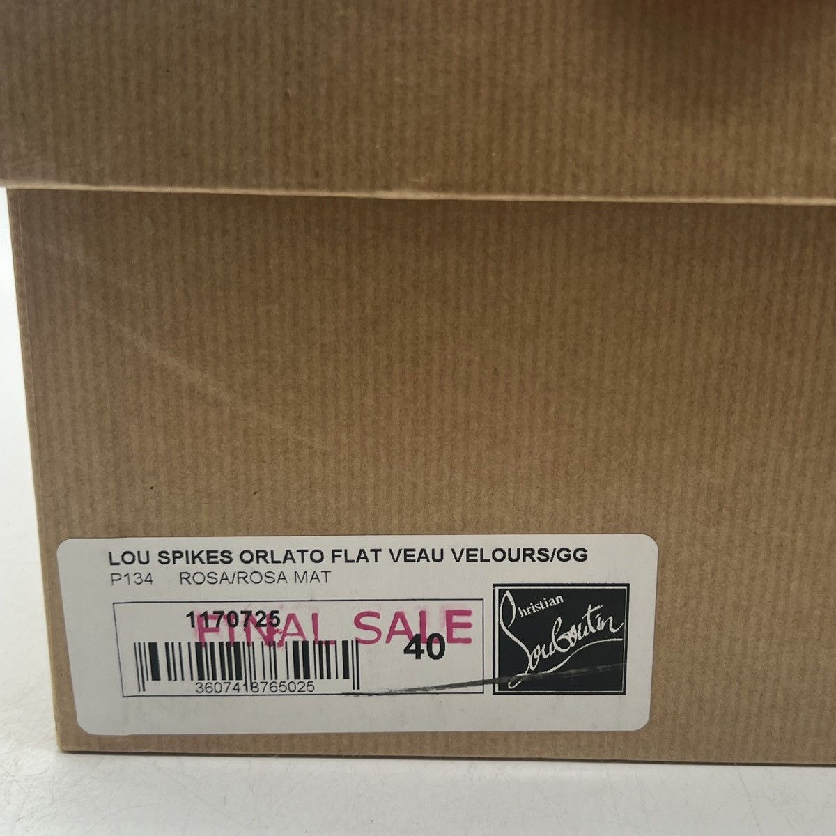 Christian Louboutin Christian Louboutin Lou spike Orlato flat rose Size US 9.5 / EU 42-43 - 6 Thumbnail