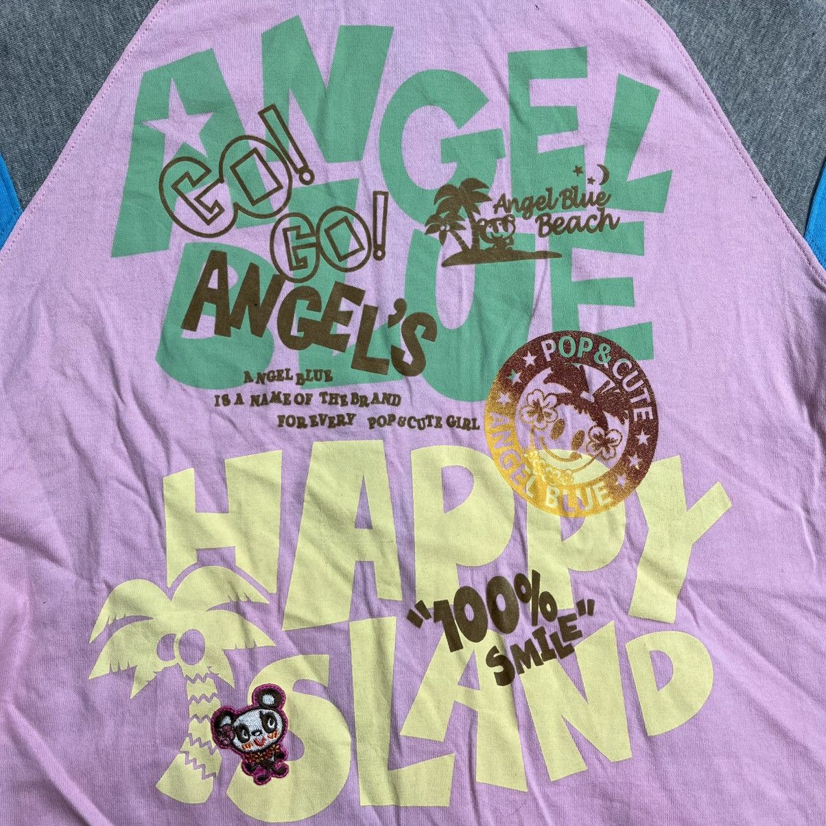 Angel Blue 2000s Angel Blue - Happy Island Hooded Shirt Jacket Size L / US 10 / IT 46 - 4 Thumbnail