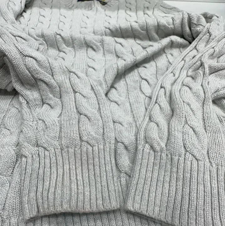 Polo Ralph Lauren Polo Ralph Lauren Men's Solid Cable Knit Sweater. Size US L / EU 52-54 / 3 - 8 Thumbnail