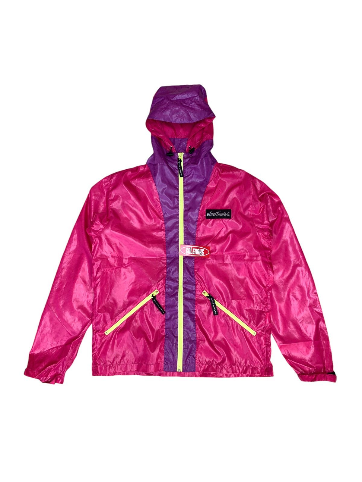 Wild things parachute nylon jacket