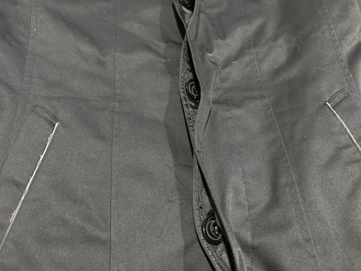 Japanese Brand × Mossimo × Vintage 🔥Sick Y2K Vintage Mossimo Trench Coat Jacket Bondage Belted Size US M / EU 48-50 / 2 - 9 Thumbnail