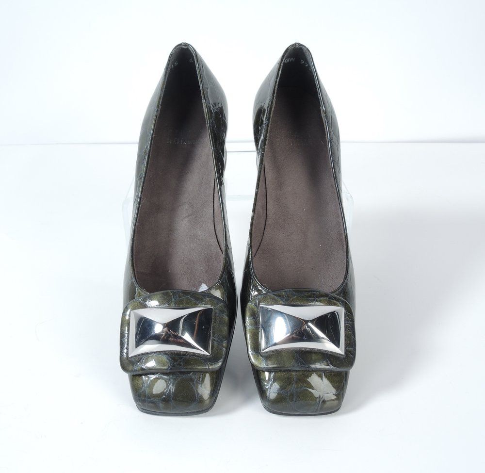 o1smst1ft0424 Pumps in Green & Blue