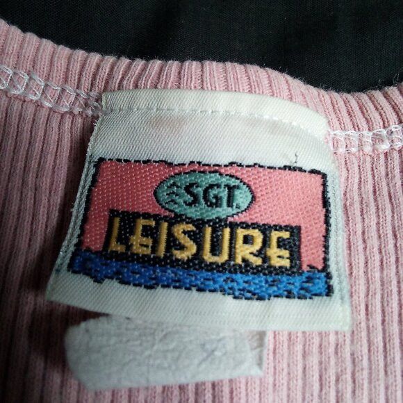 Vintage Vintage Sgt. Leisure Maui Flower Ribbed Tank Top Shirt Size M / US 6-8 / IT 42-44 - 4 Thumbnail