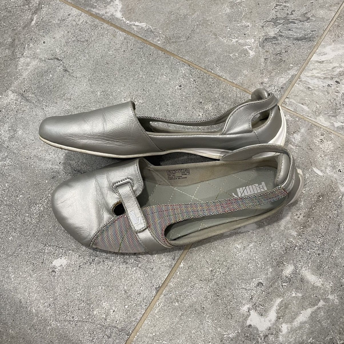Puma 🩶 Puma Speedcat Ballet Silver shoes boots og bw chrome ifsix Size US 10 / IT 40 - 1 Thumbnail