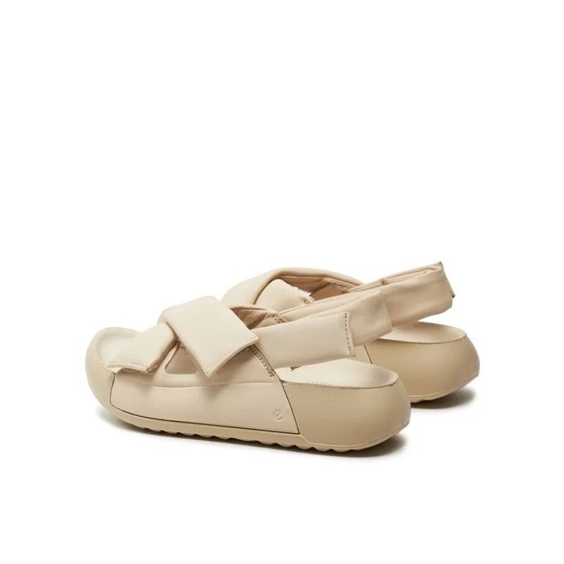 Ecco ECCO WOMEN'S 41 COZMO PLATFORM LEATHER SANDAL CROSS-STRAP Size US 10 / IT 40 - 3 Thumbnail