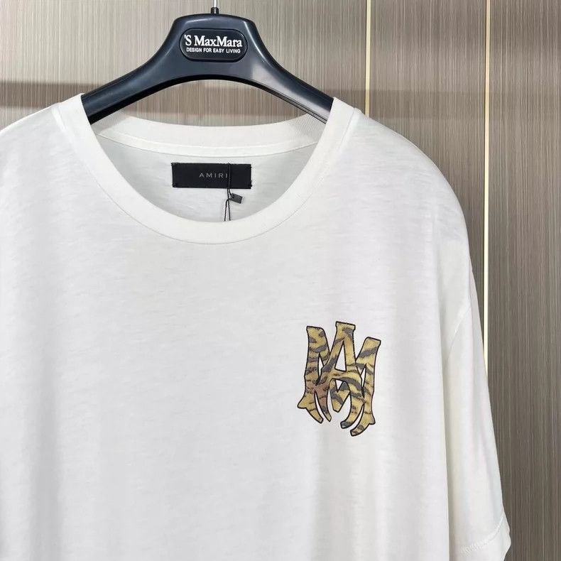 Amiri Amiri New leopard print letter short sleeves 2506-Nextarrow Size US M / EU 48-50 / 2 - 3 Thumbnail