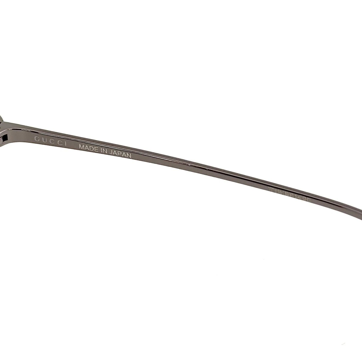 Gucci GUCCI 1935 Gg1935S Ruthenium Gray Logo Wrap Sunglasses 001 Size ONE SIZE - 7 Thumbnail