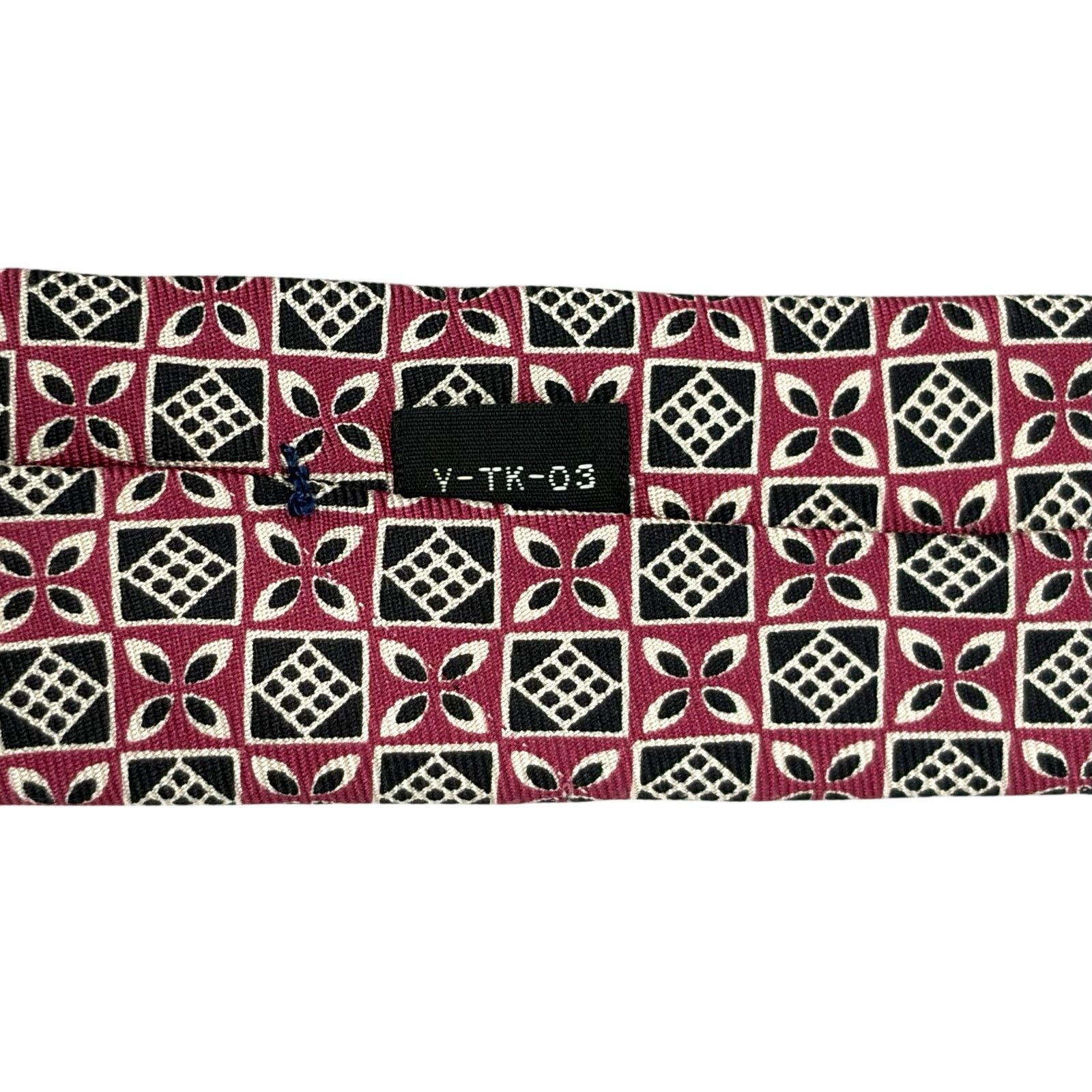 Christian Dior Monsieur Christian Dior Abstract Pattern Tie Size ONE SIZE - 7 Thumbnail