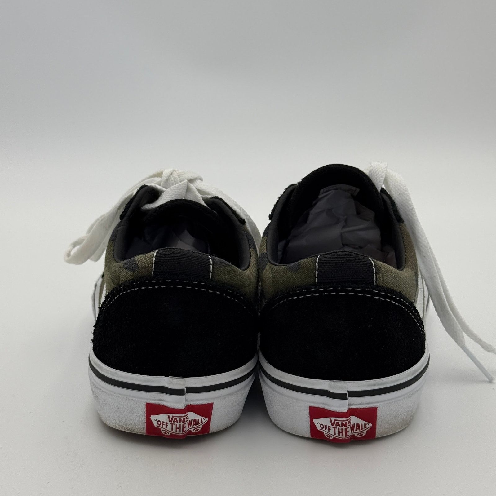 Vans Vans Ward Low Camo Black Suede Skate Shoes - Youth 4.0 Size US 5 / EU 37 - 7 Thumbnail