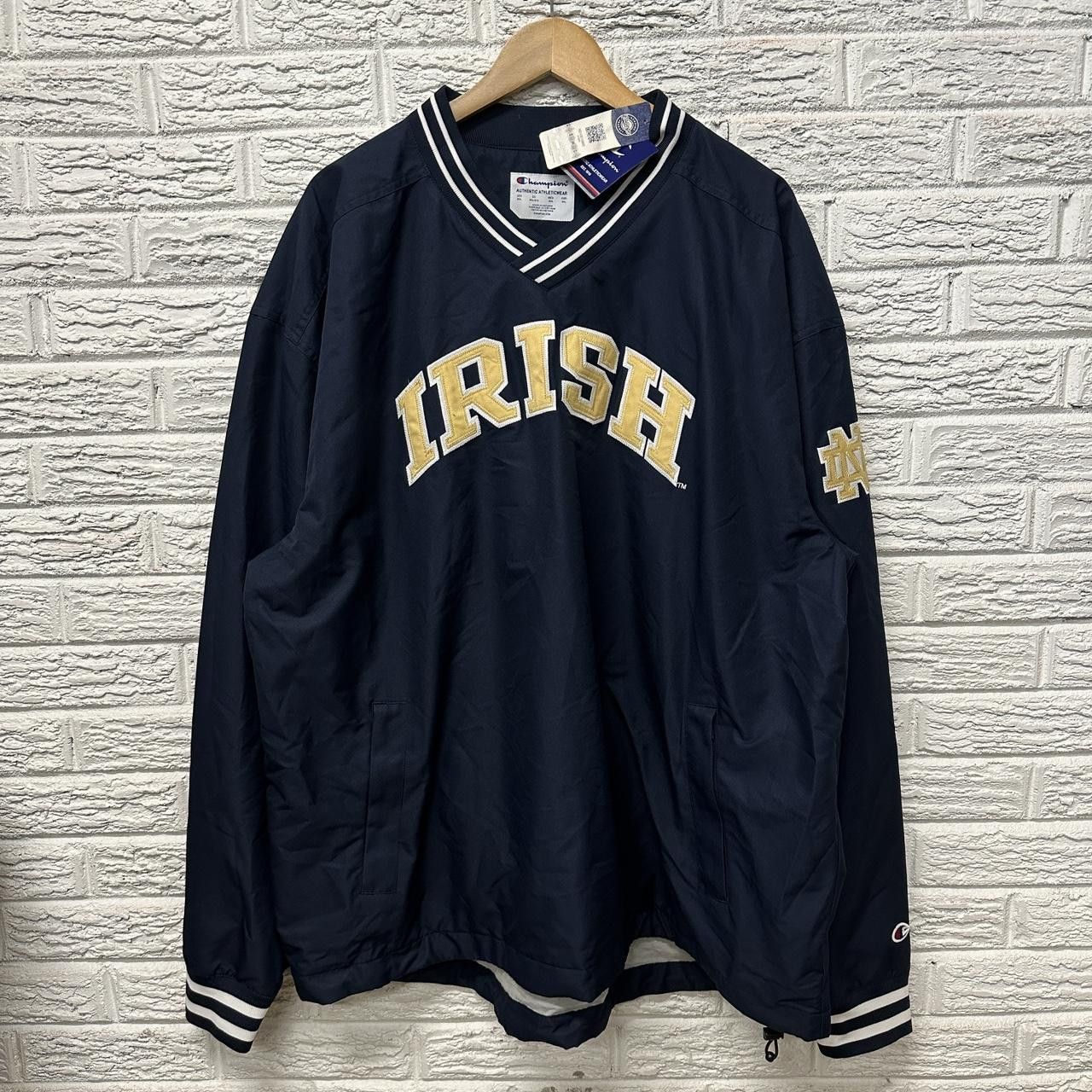 Champion New With Tags Champion Notre Dame Windbreaker XXL Size US XXL / EU 58 / 5 - 1 Thumbnail