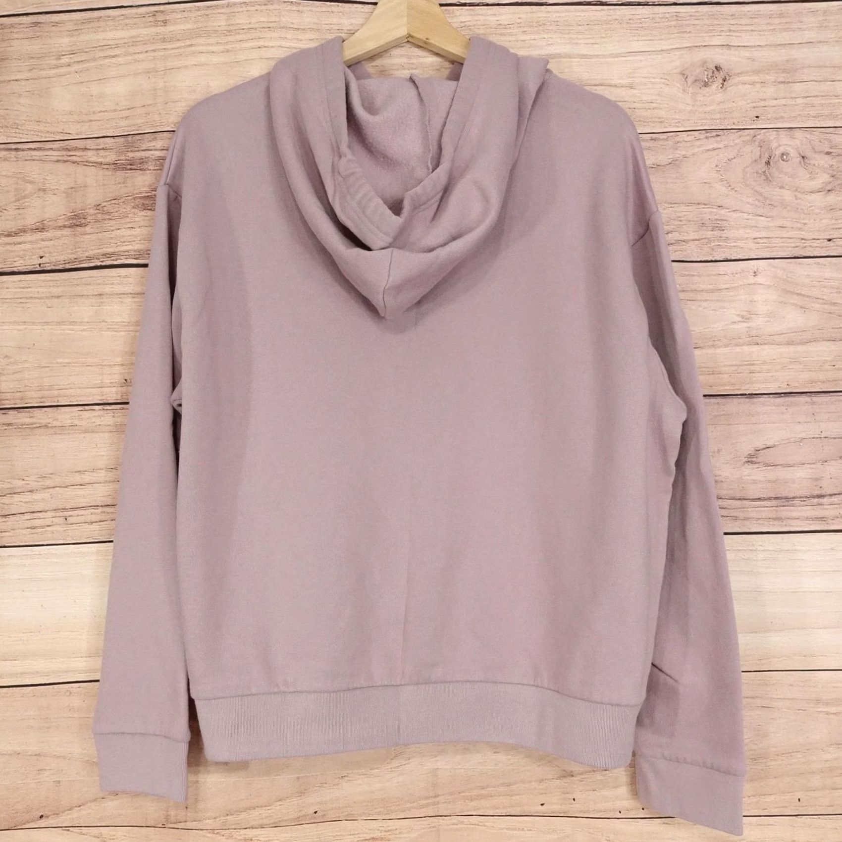 Pinko PINK Victoria's Secret Hoodie Womens L Pink Pullover 1/4 Zip Hooded Pockets Logo Casual Fall Size L / US 10 / IT 46 - 3 Thumbnail
