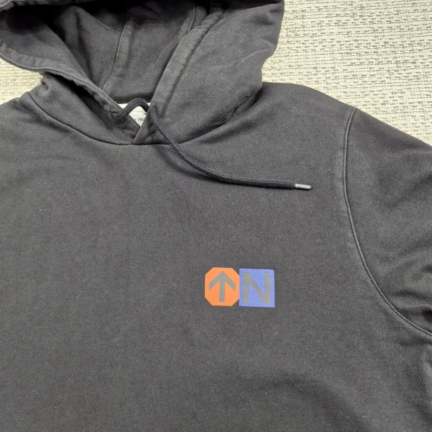 Norse Projects Norse Projects Hoodie Mens Medium Charcoal Gray Pullover 90s Hiking Sign Graphic Size US M / EU 48-50 / 2 - 5 Thumbnail