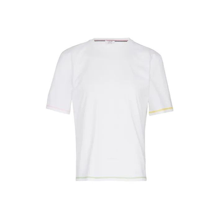 Thom Browne Thom Browne Color Trim Short Sleeve T-Shirt 0079 Size US S / EU 44-46 / 1 - 1 Thumbnail