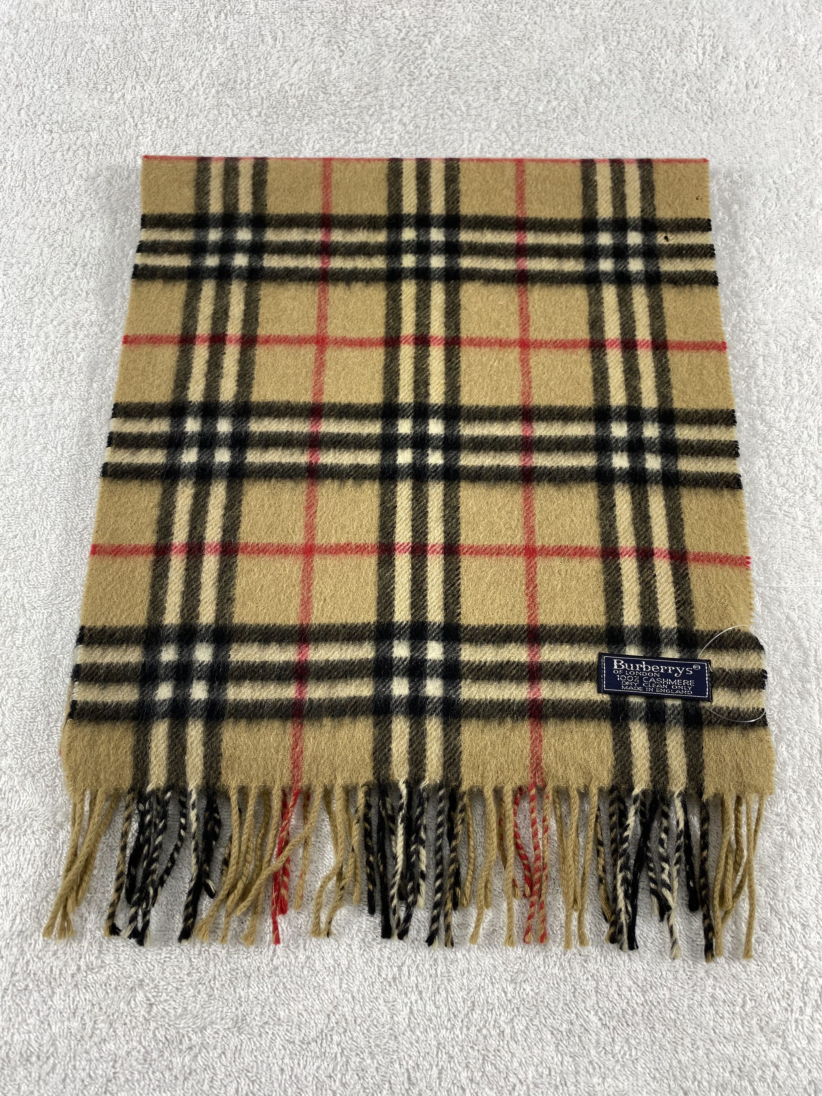 Burberry Vintage Burberry Scarf/Muffler/Neckwear MF634 Size ONE SIZE - 2 Thumbnail
