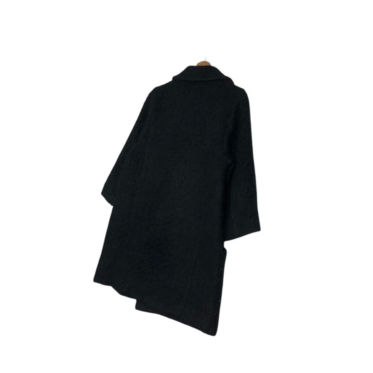 Diesel 🔥RICH BLACK MOHAIR LONG JACKET DOUBLE BREAST DIESEL Size US XXS / EU 40 - 13 Thumbnail