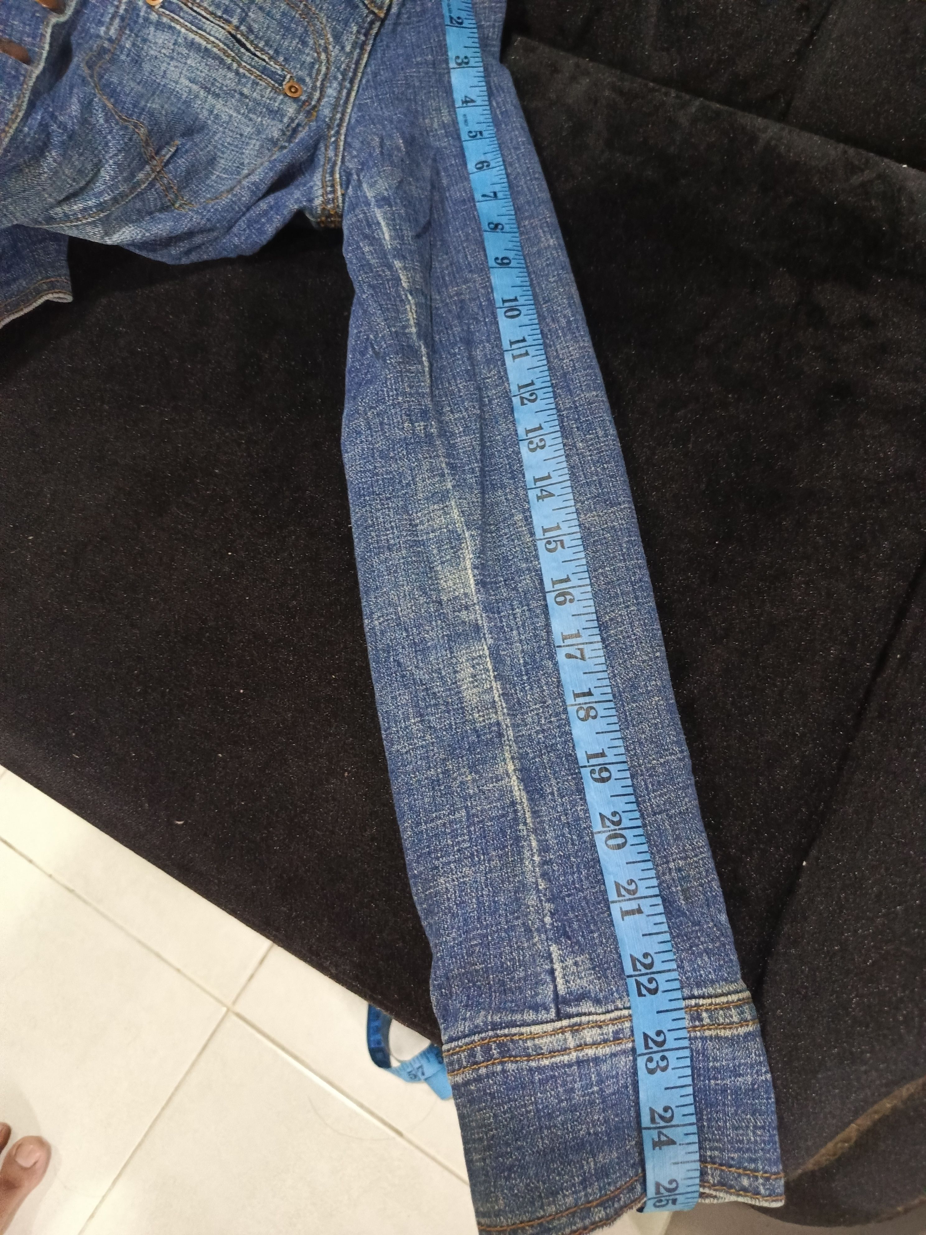 Joe's Joe's Jeans dark blue, short-length denim jacket Size S / US 4 / IT 40 - 10 Thumbnail