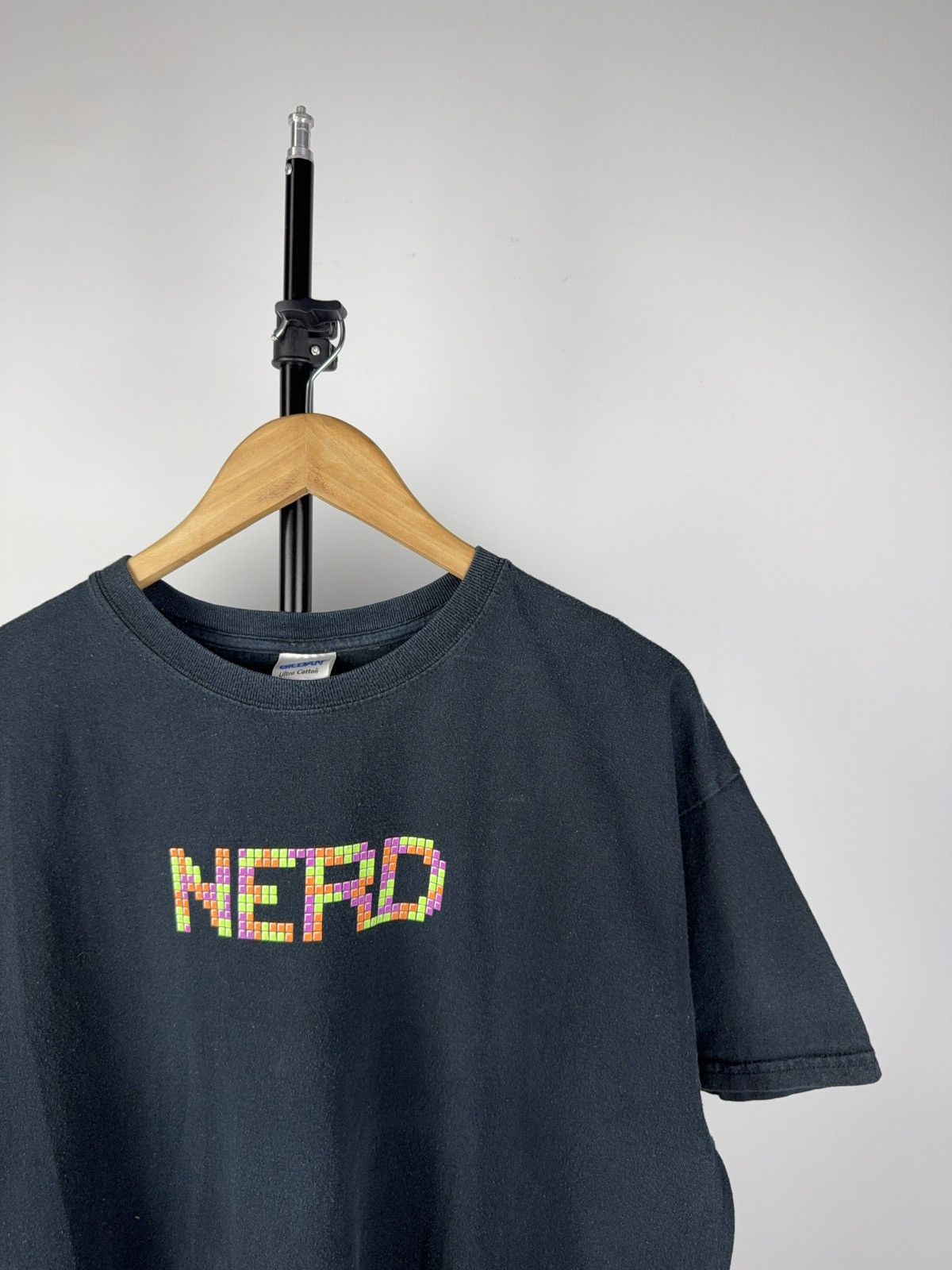 Vintage Vintage Funny NERD Tee | Retro Pixel Style Geek Humor Shirt Size US XL / EU 56 / 4 - 2 Thumbnail