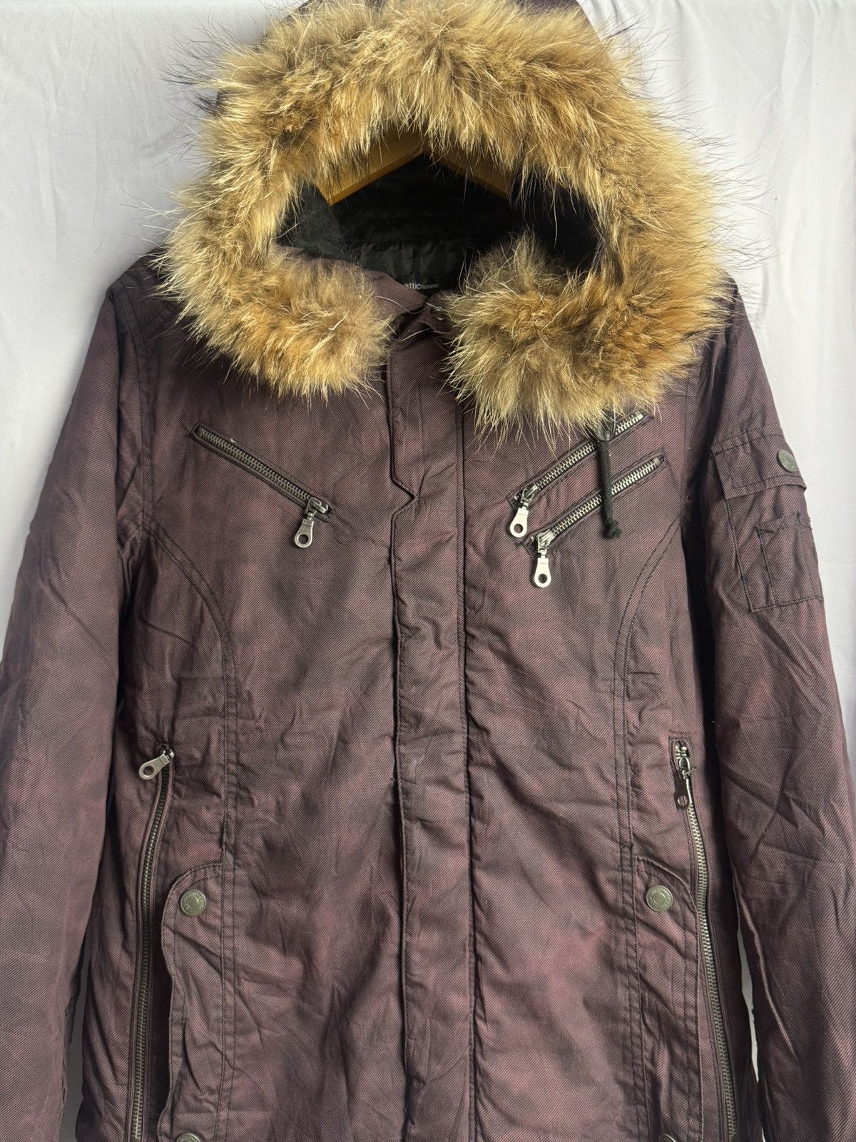 Le Grande Bleu (L.G.B.) INTHEATTIC FUR JACKET SEDITIONARIES PUNK STYLE Size US M / EU 48-50 / 2 - 2 Thumbnail