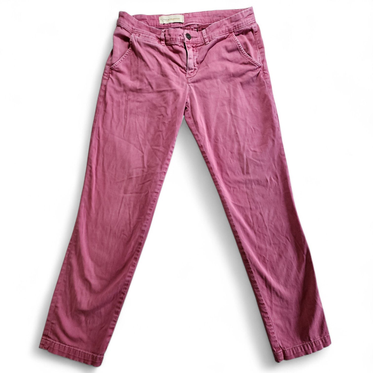 Anthropologie Pilcro and the Letterpress Womens 32 Hyphen Relaxed Fit Pink Size US 32 / EU 48 - 1 Thumbnail