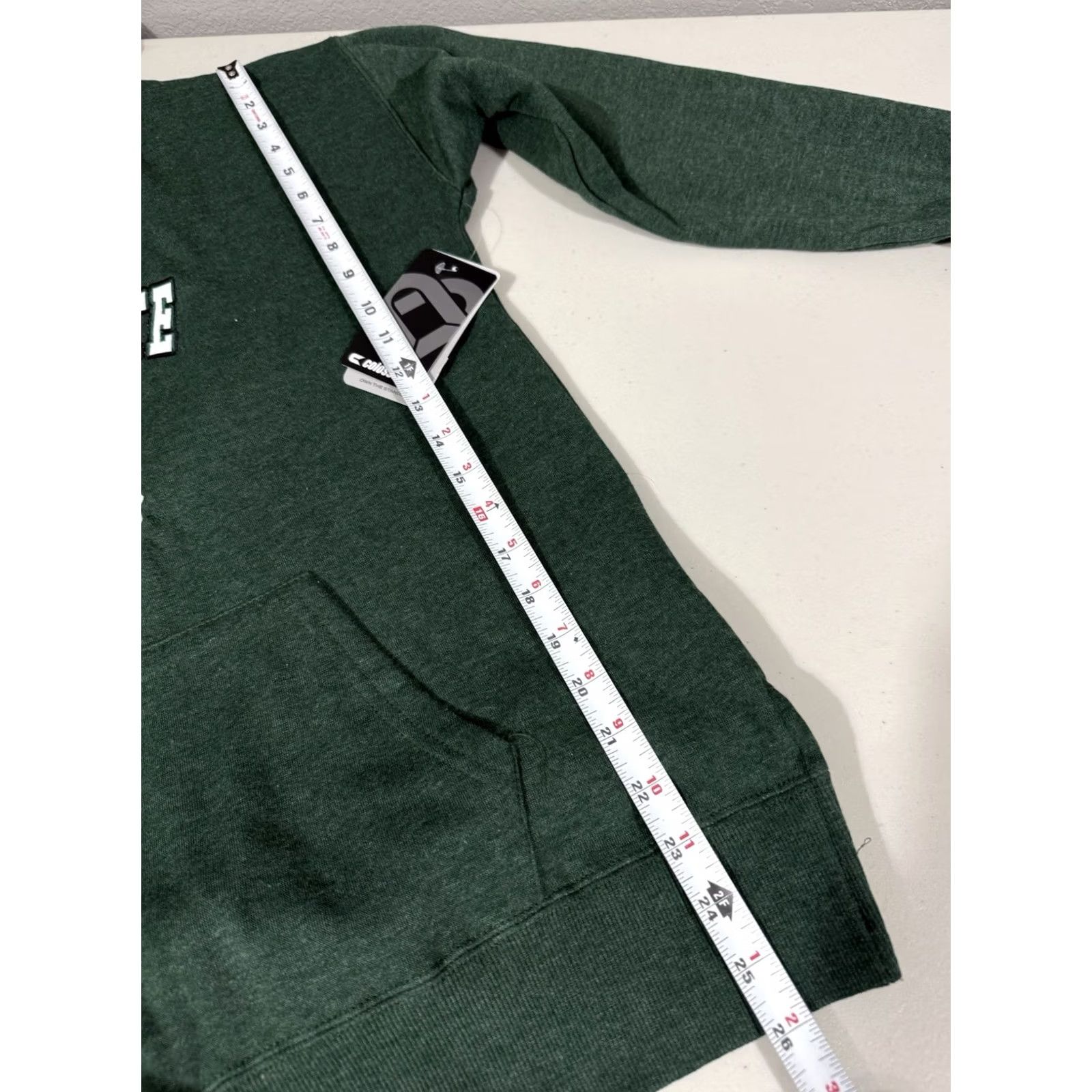 Vintage Michigan State Spartans Hoodie Women XL Green Colosseum Pullover NCAA University Size XL / US 12-14 / IT 48-50 - 2 Thumbnail