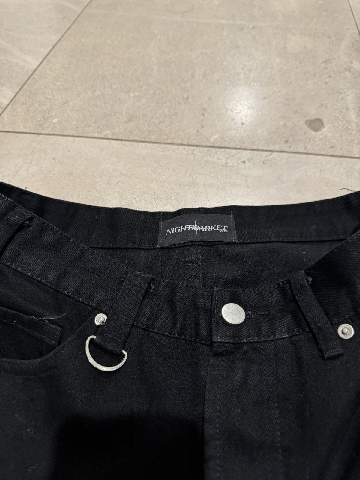 Other night market black baggy pants Size US 32 / EU 48 - 3 Thumbnail
