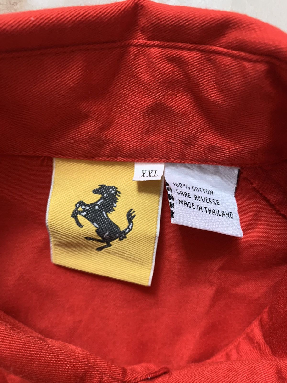 Vintage Ferrari Vintage 1996 Button Up Short Sleeve Shirt Marlboro Size US XXL / EU 58 / 5 - 7 Thumbnail