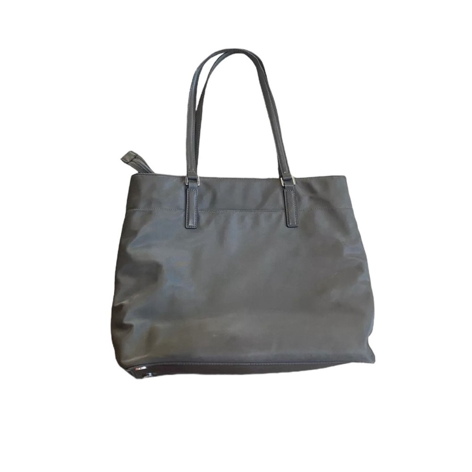 Michael Kors Michael Kors Gray Nylon Shoulder Bag Medium Size Purse Size ONE SIZE - 3 Thumbnail