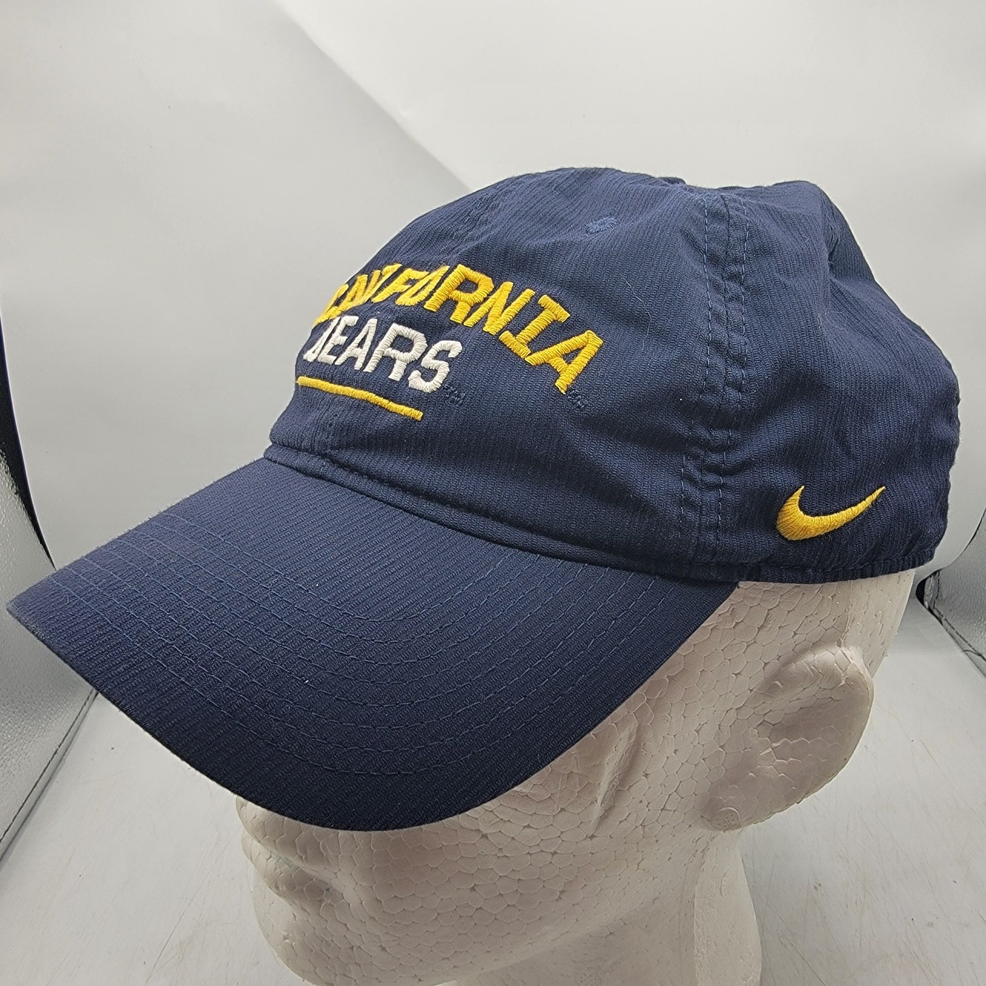 Nike Nike California Bears Heritage86 Adults Large Blue Strapback Size ONE SIZE - 1 Thumbnail