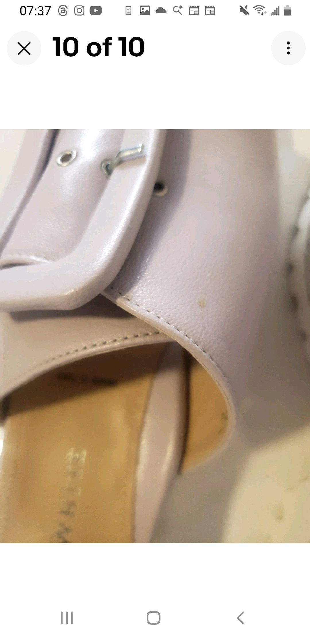 Ron White Lilac mule Size US 6.5 / IT 36.5 - 10 Thumbnail
