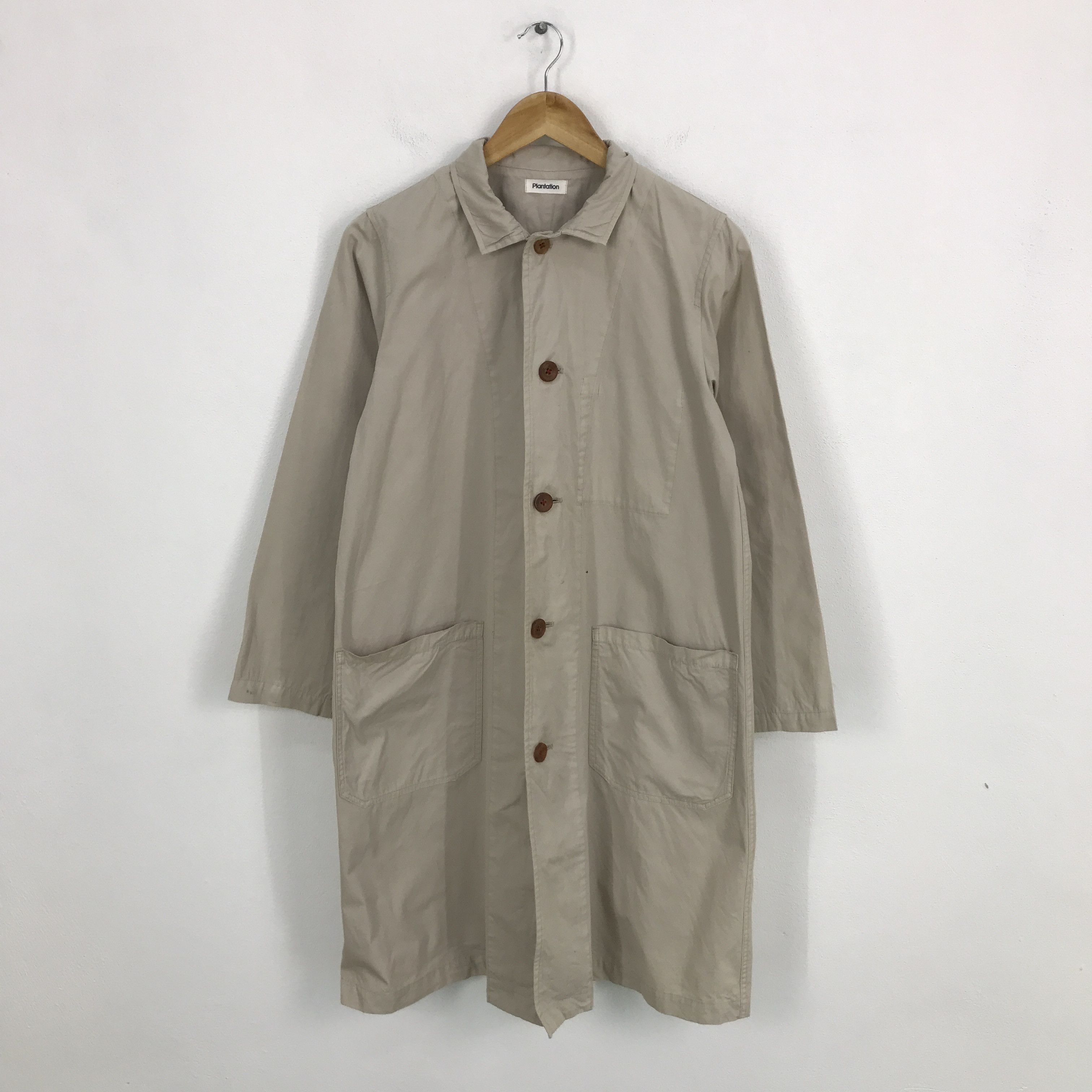 Issey Miyake × Japanese Brand plantation by Issey Miyake long coat jacket Size US M / EU 48-50 / 2 - 1 Thumbnail