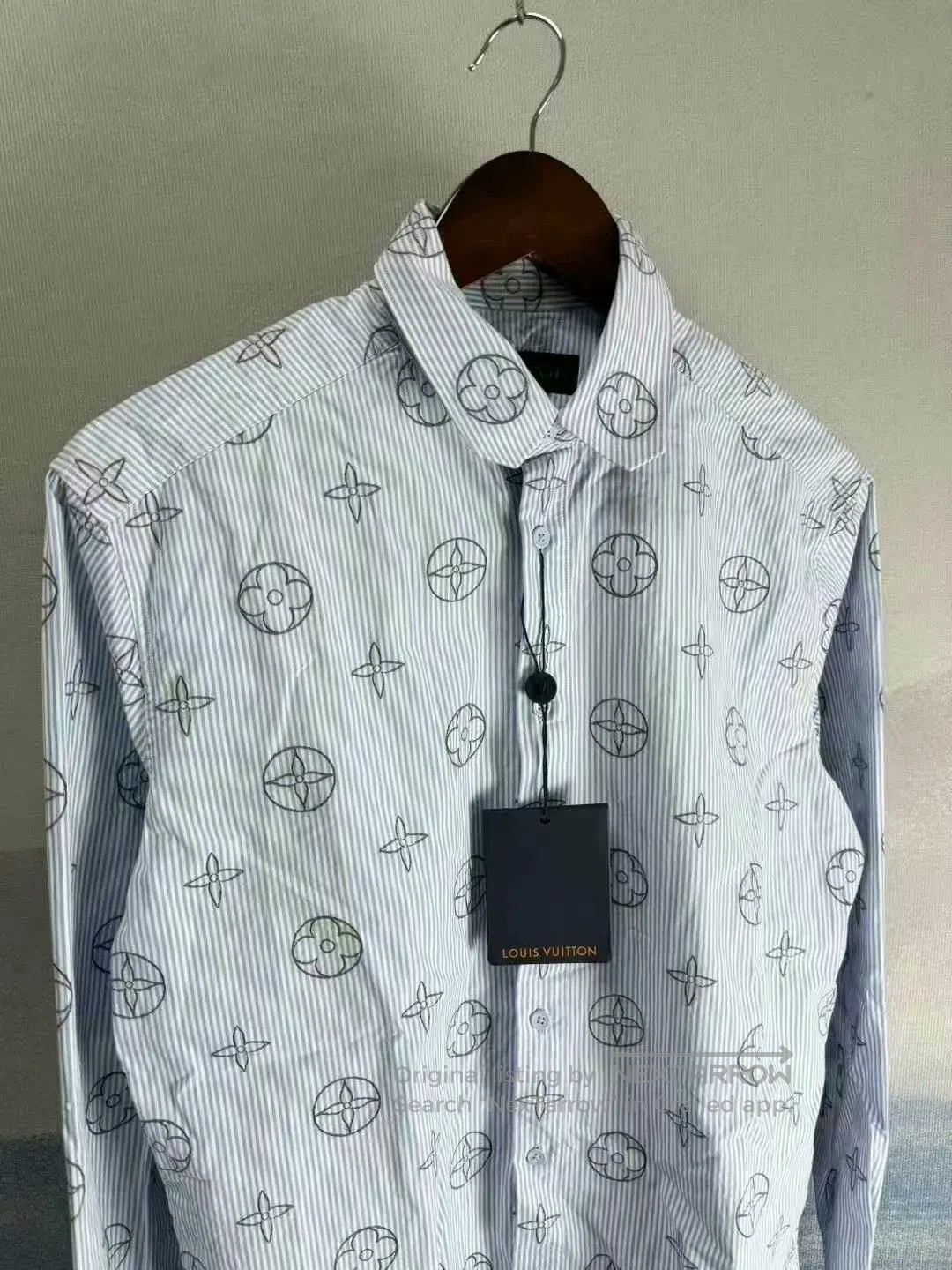 Louis Vuitton louis vuitton light blue striped shirt size s. Size US S / EU 44-46 / 1 - 2 Thumbnail