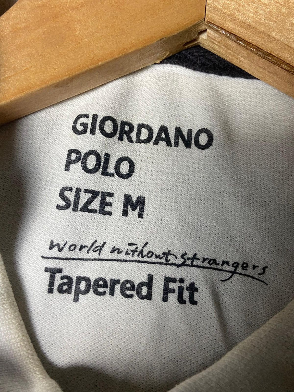 Giordano Giordani Long Sleeves Tapered Fit Polo Shirt (168) Size US M / EU 48-50 / 2 - 6 Thumbnail