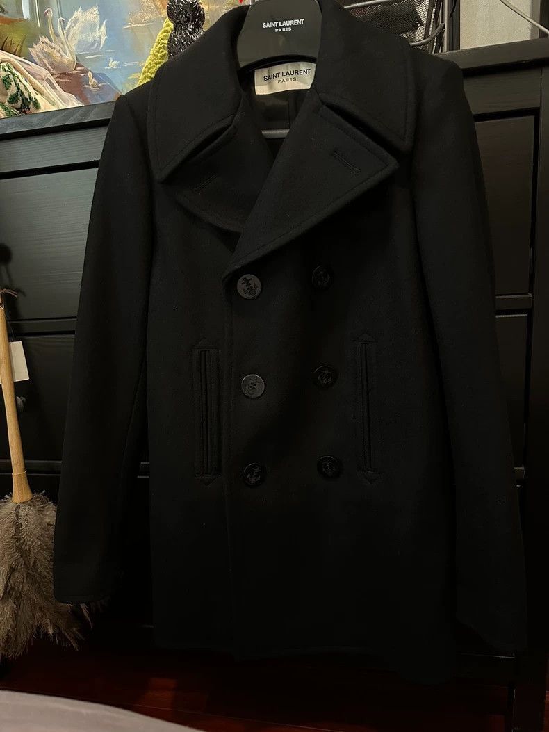 Saint Laurent Paris Saint Laurent Paris Double breasted jacket-2506 Size US S / EU 44-46 / 1 - 7 Thumbnail