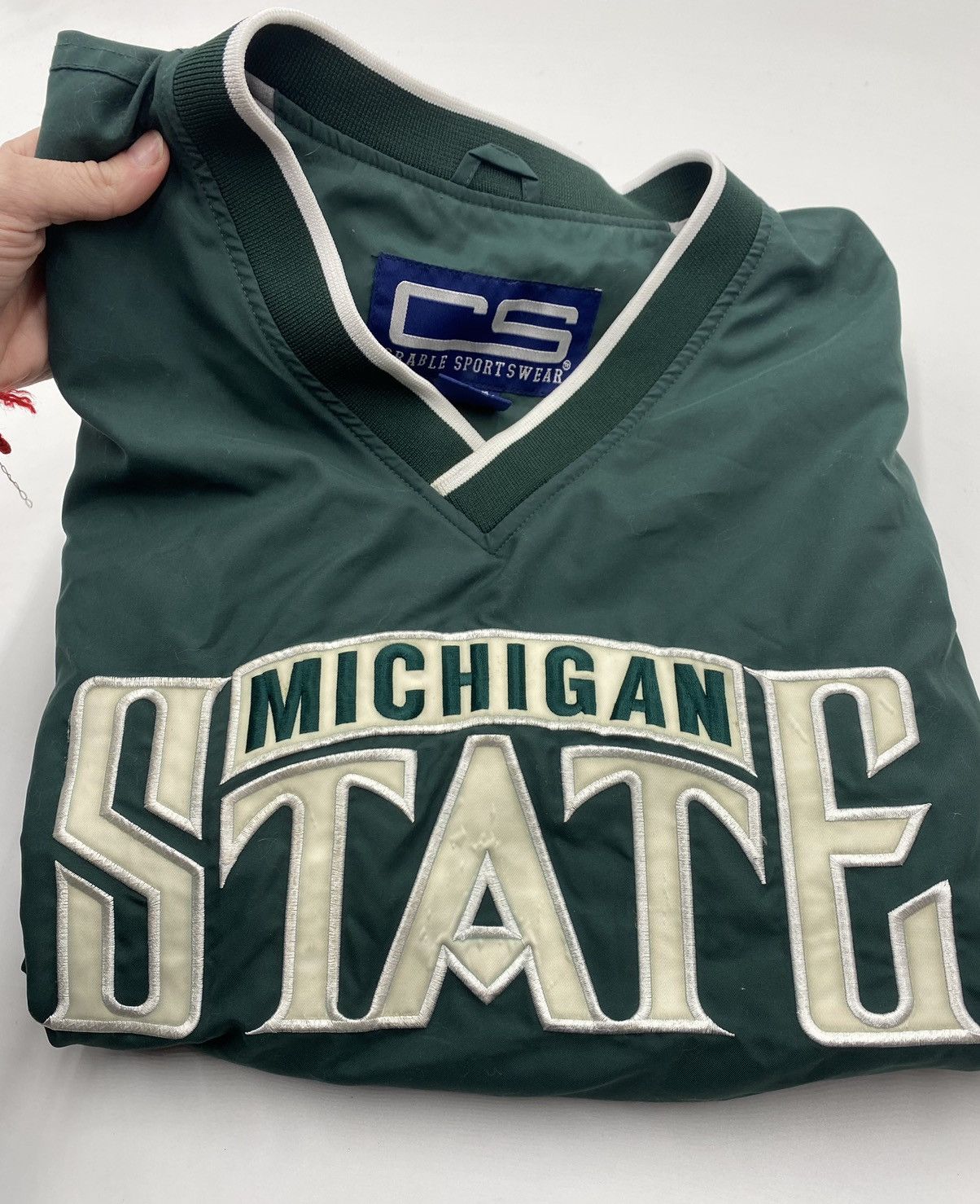 Other Vintage MSU Pull-Over Jacket Size US M / EU 48-50 / 2 - 5 Thumbnail